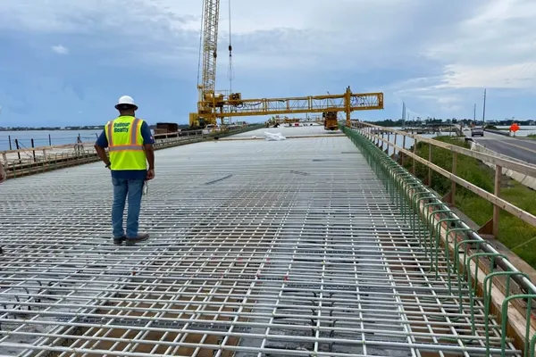 Harkers Island Bridge — GFRP project