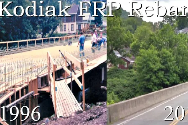 Red River Floodway — GFRP project